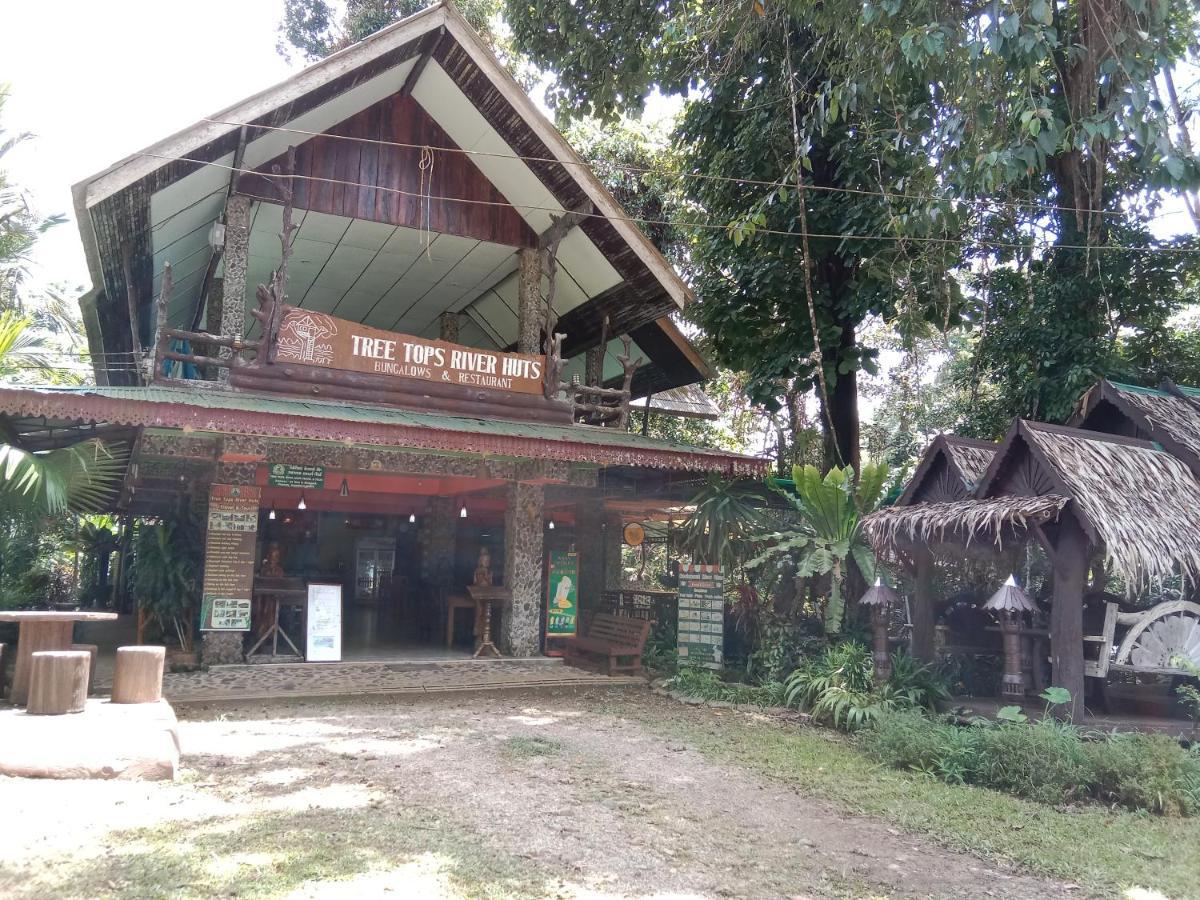 Tree Tops River Huts Khao Sok National Park Εξωτερικό φωτογραφία